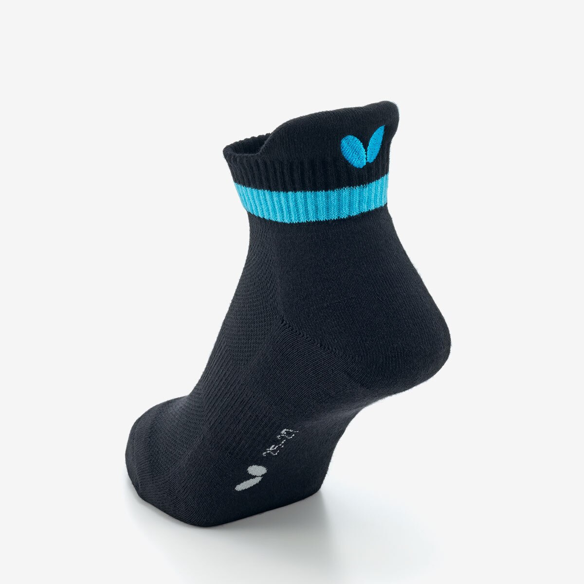 Butterfly Table Tennis ES Socks II - Black - Heel